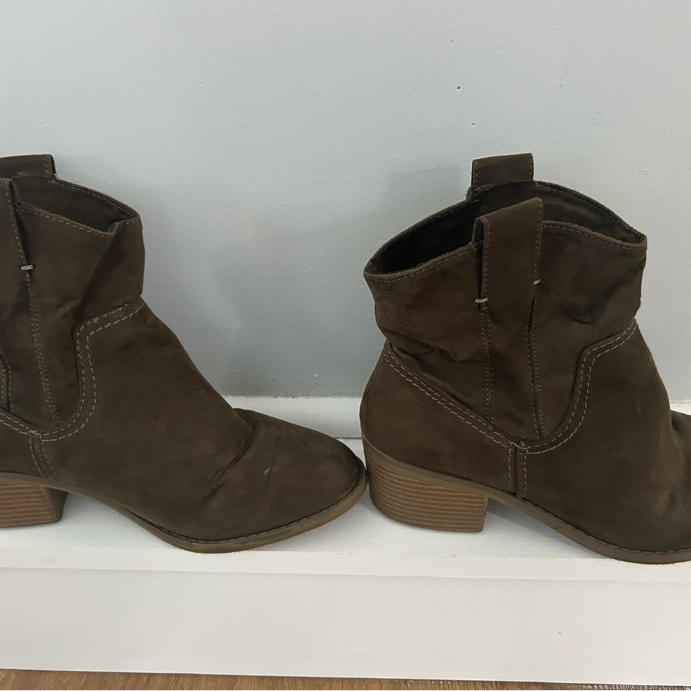 Brown Ankle Boots